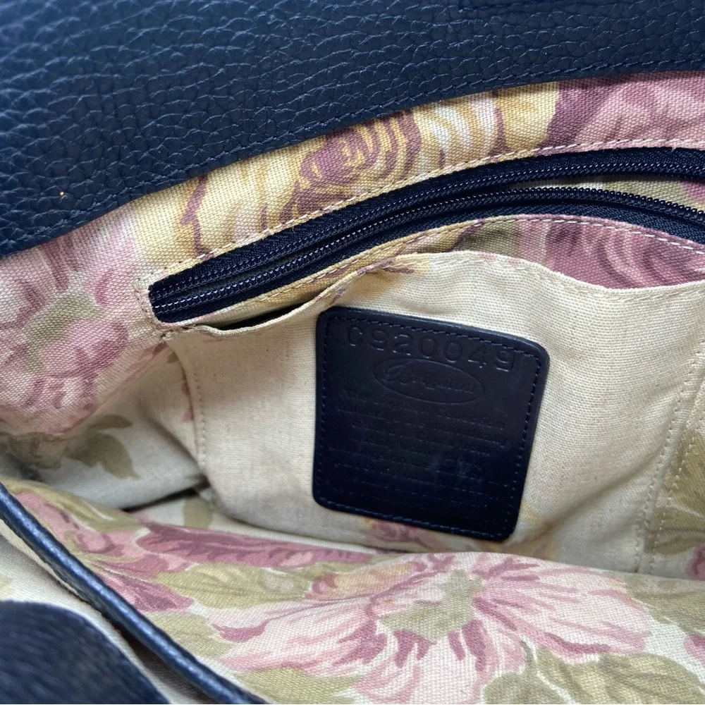 BRIGHTON WOMENS Two Tone Pebbled Shoulder bag‎ PURSE
